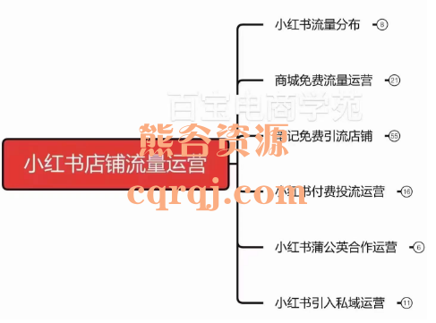 百宝电商2023小红书店铺流量运营课程