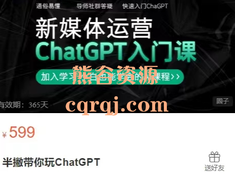 半撇私塾带你玩ChatGPT新媒体运营ChatGPT入门课