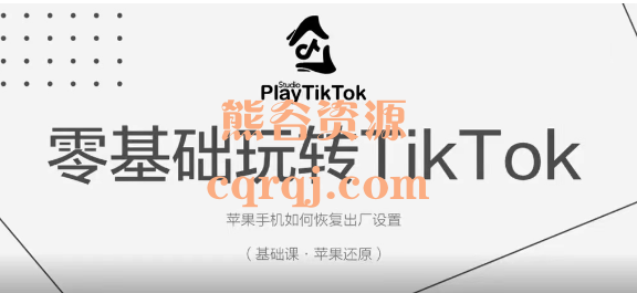 TikTok运营变现全攻略零基础玩转TikTok